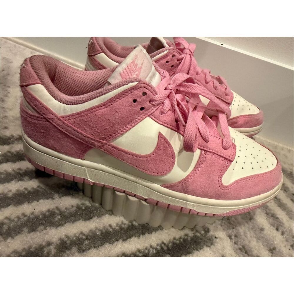 Converse Women's Dunk Low Next Nature Pink Rise Sail Sneakers Shoes Size 8